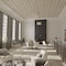 Ekena Millwork 39W x 39H x 38T Small Olivia Decorative Fretwork Wood Ceiling Panels, Wood Paint Grade CELW39X39X0375OLVMF - alternate 5